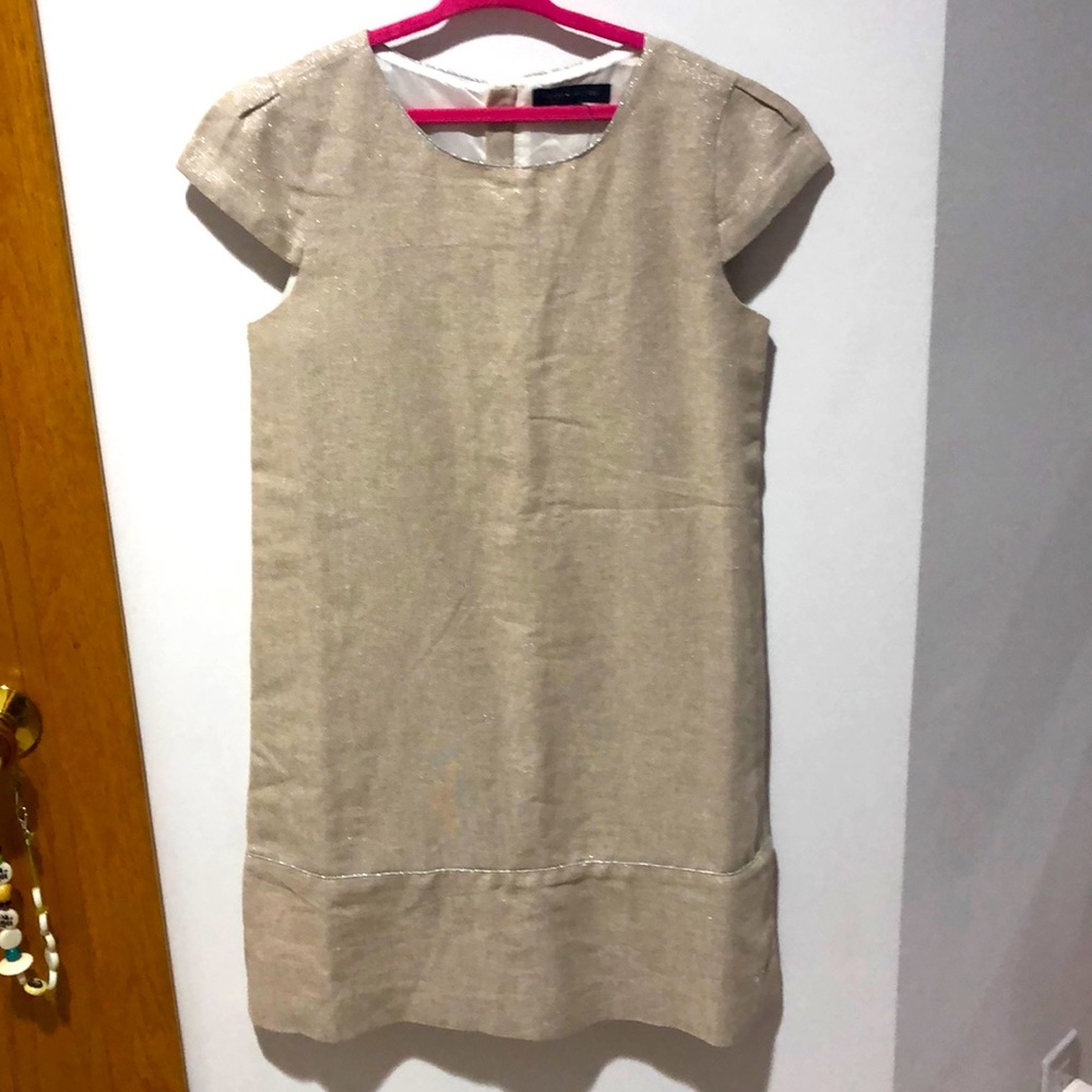 Tommy Hilfiger Kids Casual Dress in Tan